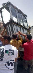 محافظة الجيزة تزيل تعديات علي الطريق العام وبروز لمحال تجارية وأكشاك بشوارع ربيع الجيزي والمحطة والأهرام وميدان الجيزة 33 - جريدة المساء