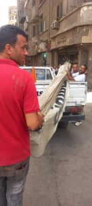 محافظة الجيزة تزيل تعديات علي الطريق العام وبروز لمحال تجارية وأكشاك بشوارع ربيع الجيزي والمحطة والأهرام وميدان الجيزة 21 - جريدة المساء
