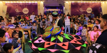 "صناع الخير" تحتفل مع 700 طفل يتيم بالجيزة 1 - جريدة المساء صناع الخير تحتفل بيوم اليتيم مع أطفال الجيزة