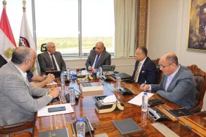 وزير قطاع الأعمال العام يتابع  مع محافظ بورسعيد استثمار الأصول المملوكة للشركات التابعة فى نطاق المحافظة والتوسع فى إنتاج الإطارات 43 - جريدة المساء