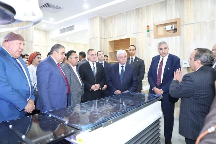 وزير التعليم العالى يتفقد الأعمال التنفيذية بمشروعات جامعة كفر الشيخ بتكلفة 3 مليار جنيه 17 - جريدة المساء