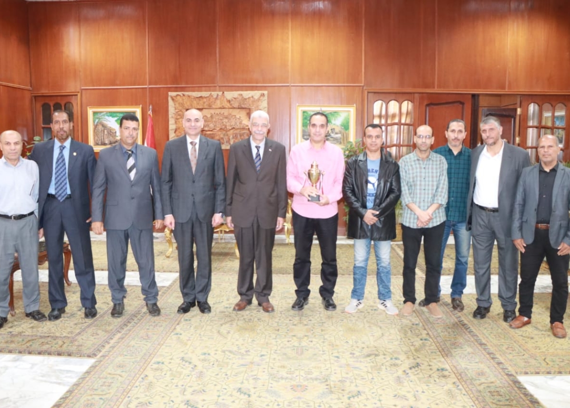 فريق جامعة المنوفية "البطل الدائم" يفوز بكأس دورى المصالح الحكومية لتنس الطاولة 18 - جريدة المساء