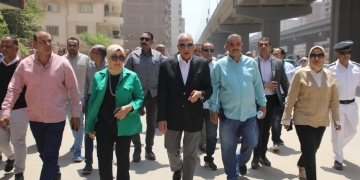 ممشي حضاري ومواقف سرفيس وساحات انتظار.. محافظ الجيزة يتفقد ميدانيا نسب تنفيذ المرحلة الثالثة من تطوير ترعة المريوطية 1 - جريدة المساء