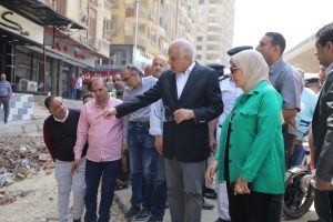 ممشي حضاري ومواقف سرفيس وساحات انتظار.. محافظ الجيزة يتفقد ميدانيا نسب تنفيذ المرحلة الثالثة من تطوير ترعة المريوطية 43 - جريدة المساء