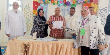 وكيل وزارة التعليم بمطروح يتفقد معرض ختام الأنشطة التربوية بإدارة الحمام 2 - جريدة المساء وكيل وزارة التعليم بمطروح يتفقد معرض ختام الأنشطة التربوية بإدارة الحمام 1 - جريدة المساء