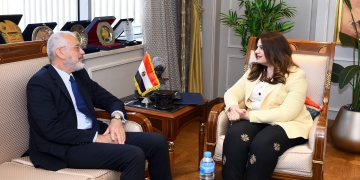 وزيرة الهجرة تبحث ملف العمالة الموسمية مع السفير اليوناني 2 - جريدة المساء وزيرة الهجرة تبحث ملف العمالة الموسمية مع السفير اليوناني 1 - جريدة المساء