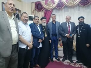 وكيل وزارة التعليم بقنا يهنئ أسقف نجع حمادى بعيد القيامة المجيد 49 - جريدة المساء