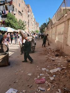 بعد الاستماع إلي شكاوي المواطنين: رئيس حي العمرانية يزيل 38 حالة إشغال لكافيهات ويرفع لوحات إعلانية مخالفة.. خلال حملة مكبرة بالشوارع الرئيسية(صور) 107 - جريدة المساء