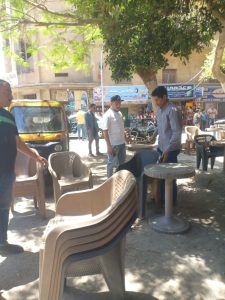 بعد الاستماع إلي شكاوي المواطنين: رئيس حي العمرانية يزيل 38 حالة إشغال لكافيهات ويرفع لوحات إعلانية مخالفة.. خلال حملة مكبرة بالشوارع الرئيسية(صور) 47 - جريدة المساء