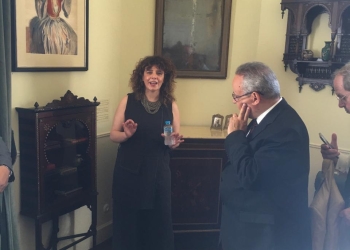 "أحمد زايد" يشارك فى افتتاح متحف الشاعر اليونانى كفافيس 15 - جريدة المساء