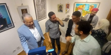 "قانوش" يفتتح معرض مسابقة الشباب للفنون البصرية بإبداع الإسكندرية 1 - جريدة المساء