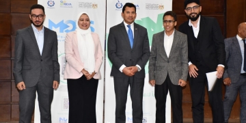 وزير الشباب والرياضة يشهد المؤتمر الصحفي الخاص بالإعلان عن تسليم شهادات أصحاب الشركات الناشئة 1 - جريدة المساء