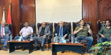 رئيس الغرفة التجارية للجيزة يجتمع مع التجار وبدالي التموين لبحث تطبيق منظومة الاستعاضة السلعية 2 - جريدة المساء رئيس الغرفة التجارية للجيزة يجتمع مع التجار وبدالي التموين لبحث تطبيق منظومة الاستعاضة السلعية 1 - جريدة المساء