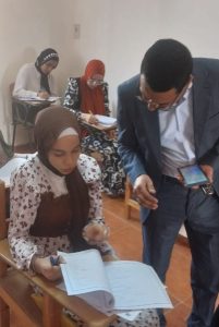 عميد المعهد الفنى الصحى بقنا يتفقد لجان امتحانات نهاية العام 38 - جريدة المساء