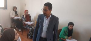 عميد المعهد الفنى الصحى بقنا يتفقد لجان امتحانات نهاية العام 36 - جريدة المساء