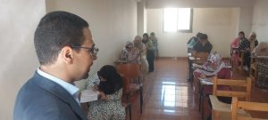 عميد المعهد الفنى الصحى بقنا يتفقد لجان امتحانات نهاية العام 28 - جريدة المساء