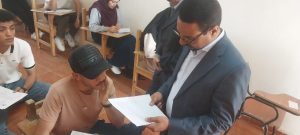 عميد المعهد الفنى الصحى بقنا يتفقد لجان امتحانات نهاية العام 26 - جريدة المساء