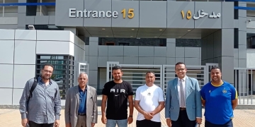 الاتحاد العربي لألعاب القوى يزور استاد هيئة قناة السويس ويشيد بتجهيزاته 1 - جريدة المساء