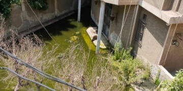 ترعة أبو المنجا تهدد منازل (عرب العراقى) بالانهيار 2 - جريدة المساء ترعة أبو المنجا تهدد منازل (عرب العراقى) بالانهيار 1 - جريدة المساء