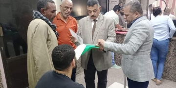 جوله لرئيس مدينة المنيا لمتابعة سير العمل وإجراءات التصالحات بالمركز التكنولوجى 1 - جريدة المساء