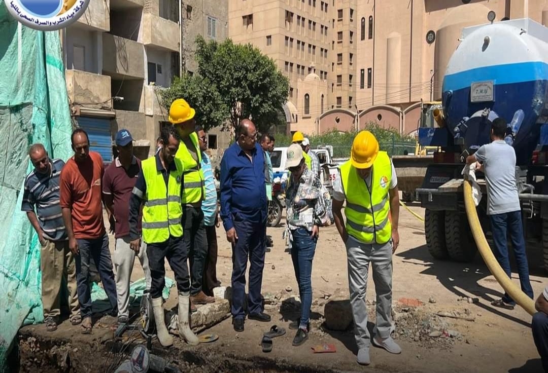 رئيس مدينة سمالوط يُتابع أعمال إصلاح ماسورة مياة بالمدينة 19 - جريدة المساء