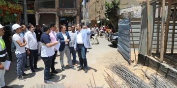 محافظ المنوفية خلال جولة موسعة بالشهداء.. يتابع المستشفى الجديد و يتفقد المركز التكنولوجي .. و إنشاءات المول التجاري 1 - جريدة المساء