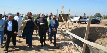 محافظ سوهاج يطلق بدء التشغيل التجريبي لمشروع الصرف الصحي بالكولة 2 - جريدة المساء محافظ سوهاج يطلق بدء التشغيل التجريبي لمشروع الصرف الصحي بالكولة 1 - جريدة المساء