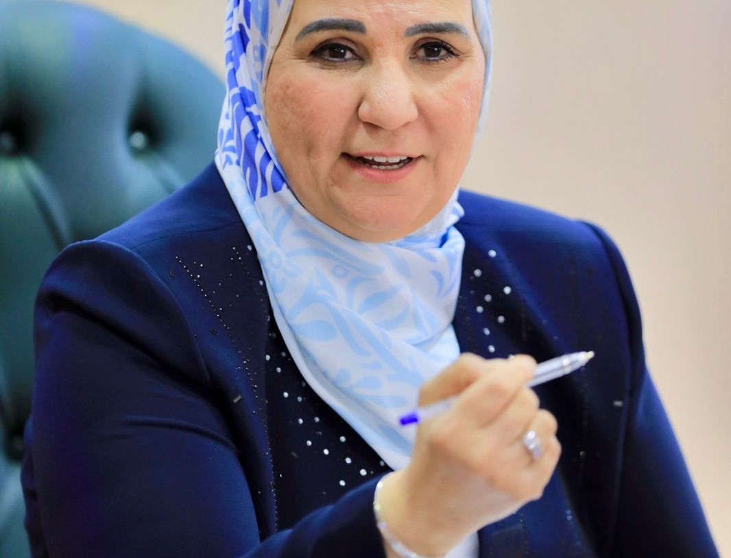 نيفين القباج وزيرة التضامن الاجتماعى