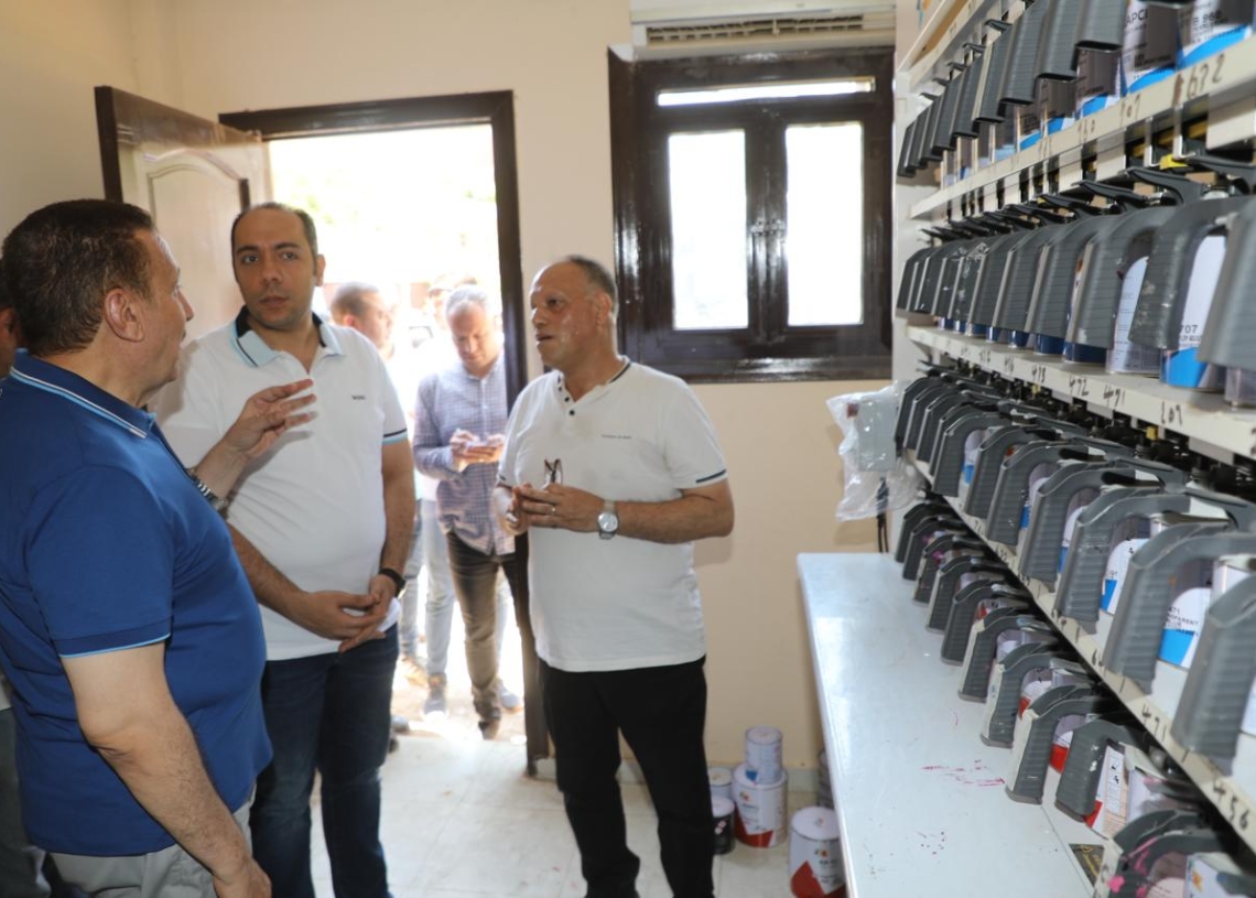 "أبو ليمون " يتفقد مشروع مكتبة مصر العامة الجديد.. ويؤكد صرح تنويري وثقافي لخدمة أبناء المنوفية 19 - جريدة المساء