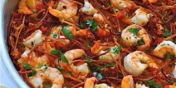 طريقة عمل صينية شعرية بالجمبرى 1 - جريدة المساء