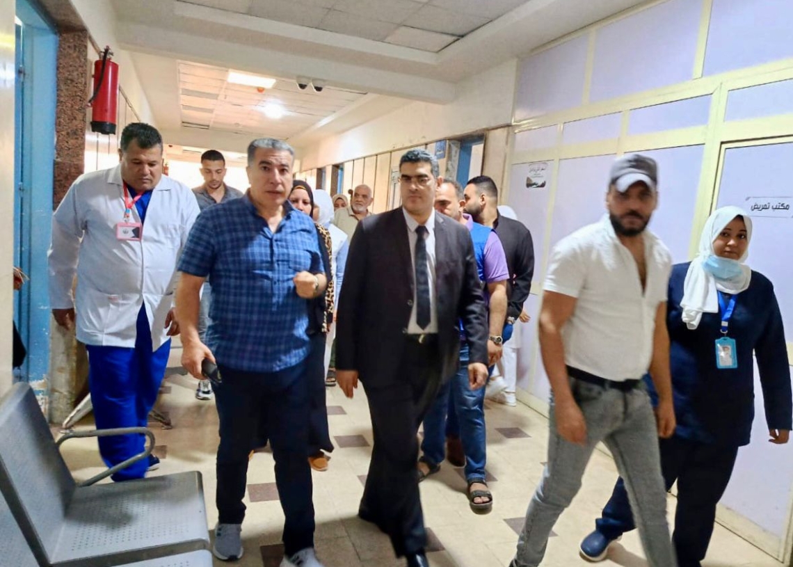 لجنة وزارة الصحة تفقدت مستشفيات مطروح.. لتوفير احتياجاتها 19 - جريدة المساء