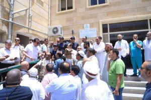 وزير الصحة يتفقد مستشفى الحمام المركزى بمطروح  21 - جريدة المساء