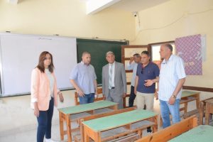 نائب محافظ البحيرة تطمئن على جاهزية كافة مقار اللجان استعدادًا لامتحانات الثانوية العامة 25 - جريدة المساء