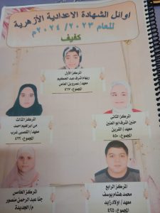 ٩٦٪ النجاح بالابتدائية الازهرية بالشرقية 27 - جريدة المساء