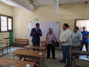 مدير تعليم الجيزة يتابع الاستعدادات النهائية قبيل انطلاق ماراثون الثانوية العامة بلجان امتحانات المحافظة 20 - جريدة المساء