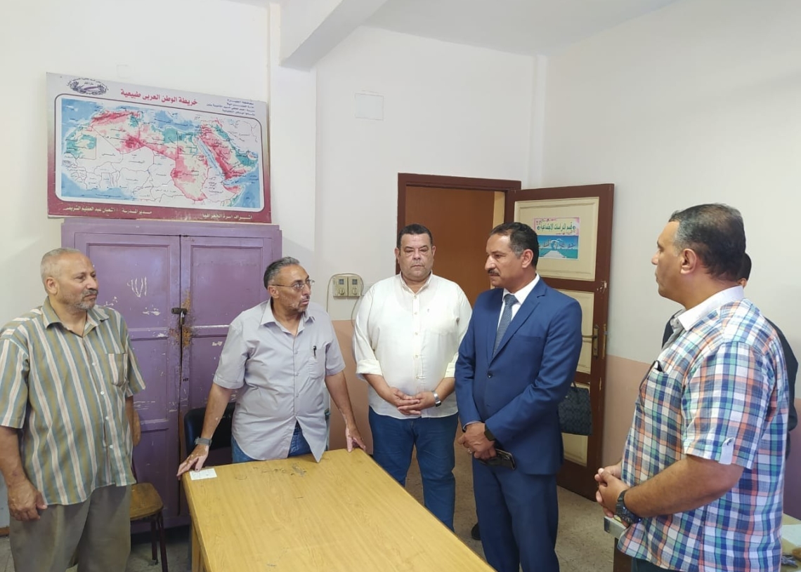 مدير تعليم الجيزة يتابع الاستعدادات النهائية قبيل انطلاق ماراثون الثانوية العامة بلجان امتحانات المحافظة 18 - جريدة المساء