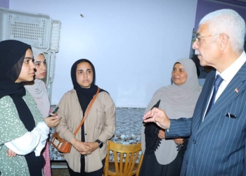 "القاصد" يتفقد مدينة الطالبات ب "نوعية أشمون" 24 - جريدة المساء
