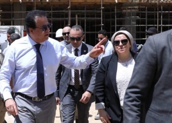 وزير الصحة تفقد أعمال تطوير معهد ناصر وقرر إنشاء مبنى طوارئ مستقل وتخصيص دور كامل لتدريب الأطباء بأحدث الأساليب العلمية 27 - جريدة المساء