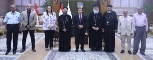 وفد الكنيسة القبطية الأرثوذكسية يهنئ رئيس جامعة جنوب الوادى بعيد الأضحى المبارك 23 - جريدة المساء