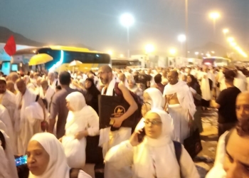 نجاح نفرة حجيج الجمعيات عقب غروب شمس يوم عرفات إلى مزدلفة 27 - جريدة المساء
