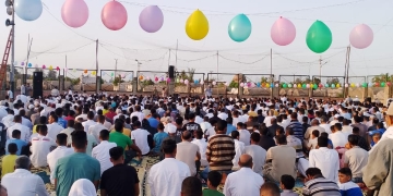 ساحات مراكز الشباب والأندية بكفر الشيخ إستقبلت الآلاف لأداء صلاة عيد الأضحى المبارك 2 - جريدة المساء ساحات مراكز الشباب والأندية بكفر الشيخ إستقبلت الآلاف لأداء صلاة عيد الأضحى المبارك 1 - جريدة المساء