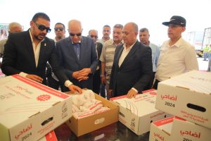 مقدمة من صندوق تحيا مصر | محافظ الجيزة يشهد توزيع 12.5طن من لحوم الأضاحي علي 6250 أسرة من الفئات الأولى بالرعاية 25 - جريدة المساء