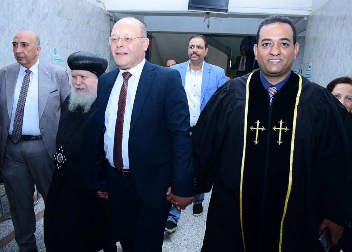 وفد كنائس سوهاج يهنئ رئيس الجامعة بعيد الأضحى المبارك 19 - جريدة المساء