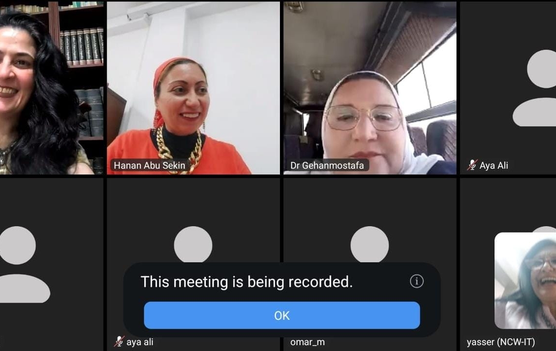 لجنة التدريب بالمجلس القومي تناقش اعداد دليل تمكين المرأة 18 - جريدة المساء