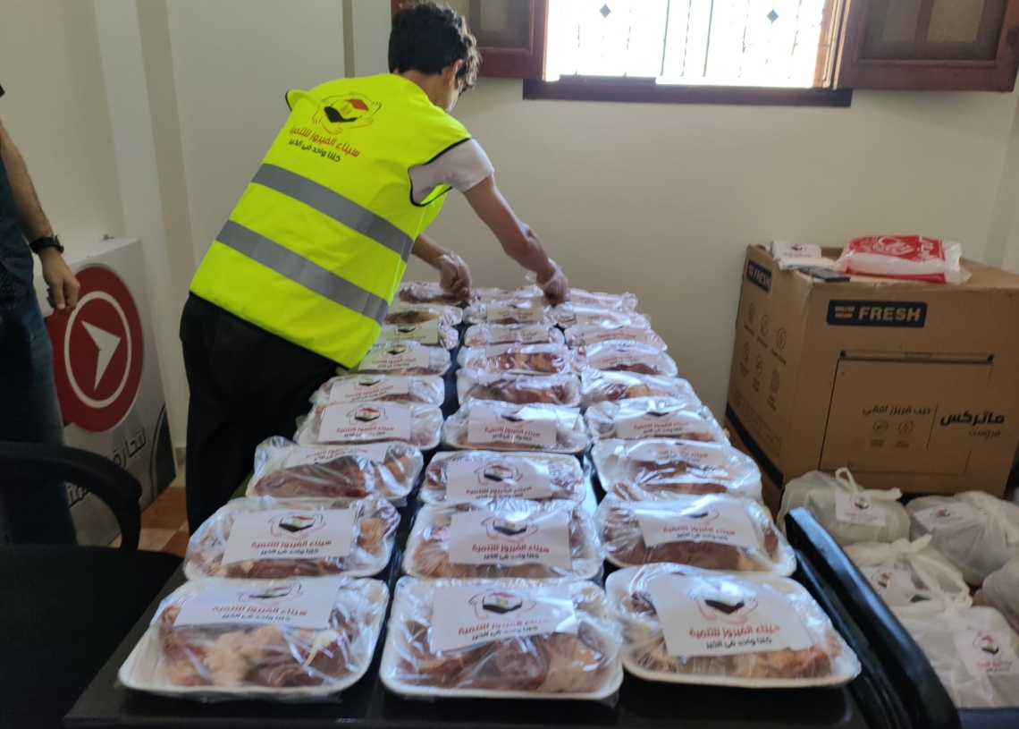 توزع لحوم الأضاحى على 200 أسرة أولى بالرعاية بشمال سيناء 20 - جريدة المساء توزع لحوم الأضاحى على 200 أسرة أولى بالرعاية بشمال سيناء 19 - جريدة المساء