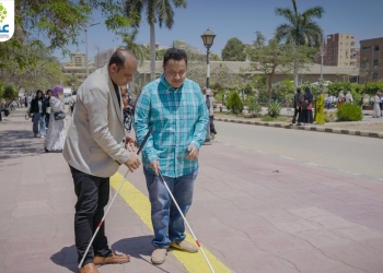 "التضامن" تعلن: تركيب أول مسارات للطلبة المكفوفين بجامعة الزقازيق 19 - جريدة المساء