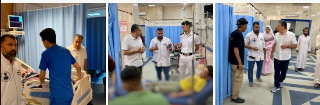 محافظ مطروح يتابع حالة المصابين في حادث اتوبيس الضبعة 17 - جريدة المساء