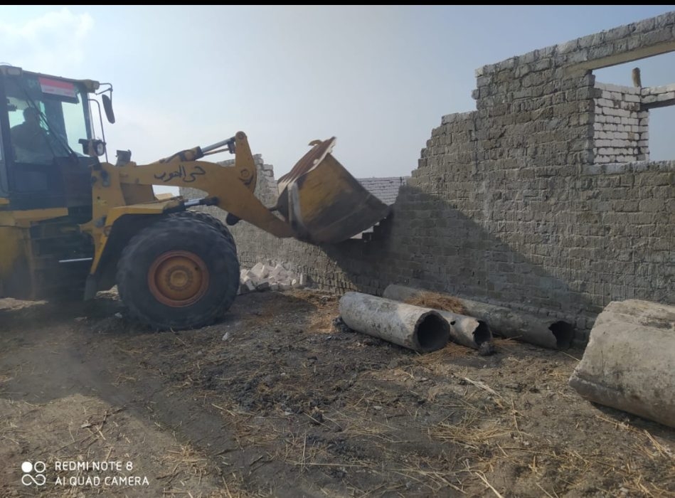 ازالة ٤ حالات تعد على أرض زراعية جنوب بورسعيد 17 - جريدة المساء