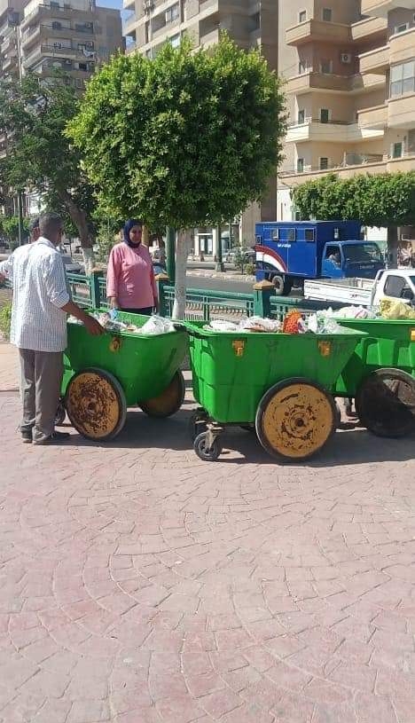 حملات نظافة مكثفة ورفع كفاءة الطرق بمراكز المنيا خلال أيام العيد 19 - جريدة المساء