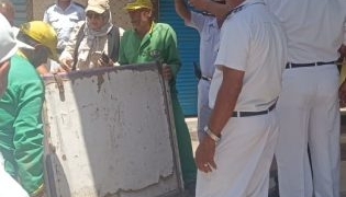 20 محضر إشغال طريق و 67 حالة ضبط في حملة مكبرة بشوارع أشمون و منوف وتلا 1 - جريدة المساء